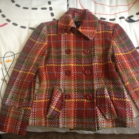 Wool blend jacket