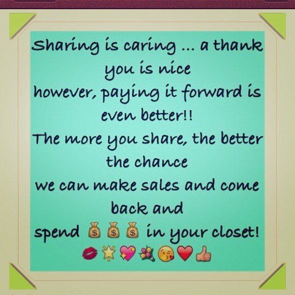 Paying it forward ~ the only way to live!