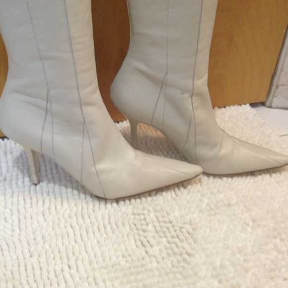 Narciso Rodriguez thigh high leather boots S 6.5 - Picture 4 of 4