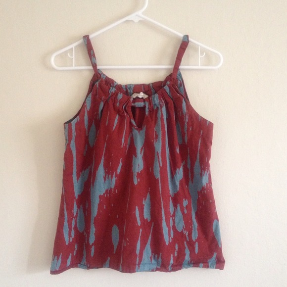 🚫SOLD IN bundle🚫Tribal Key Hole Tank Top - Picture 2 of 2