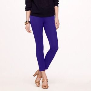 J Crew Purple "Minnie" Pant