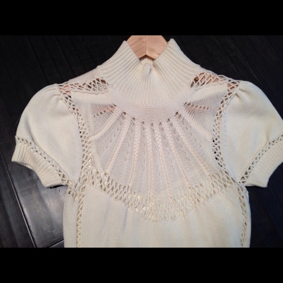 Marciano Ivory Sweater Dress