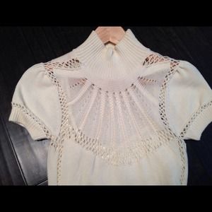 Marciano Ivory Sweater Dress