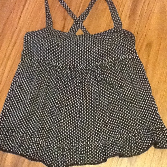 ***Reserved until Thursday***J.Crew polka dot tank