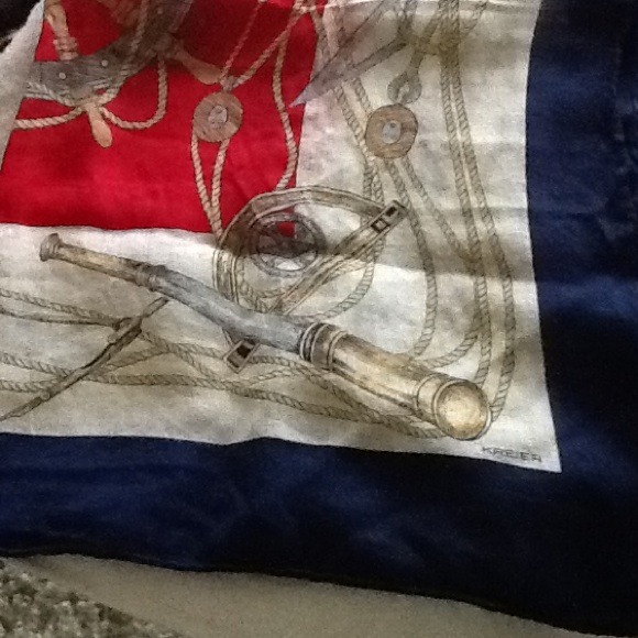 Reserved. Nautical scarf Kreier