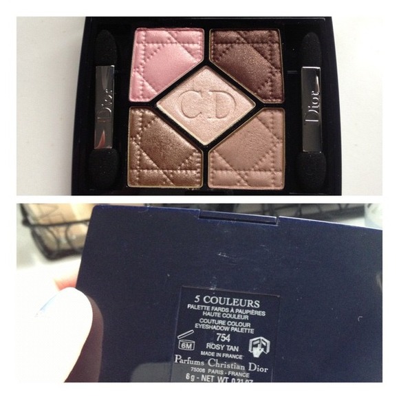 Dior eyeshadow kit.