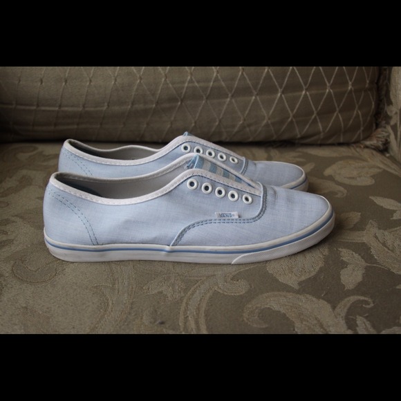 Blue Slip on Vans