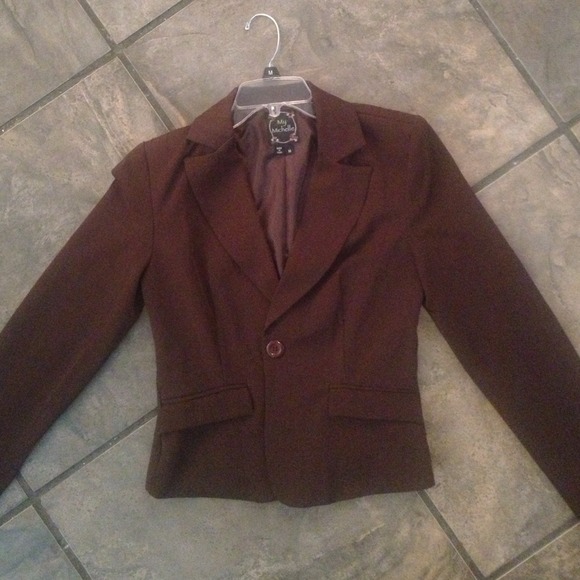 💥Reduced💥Brown on brown pinstripes suit jacket