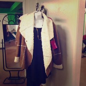 Faux Sheepskin Jacket