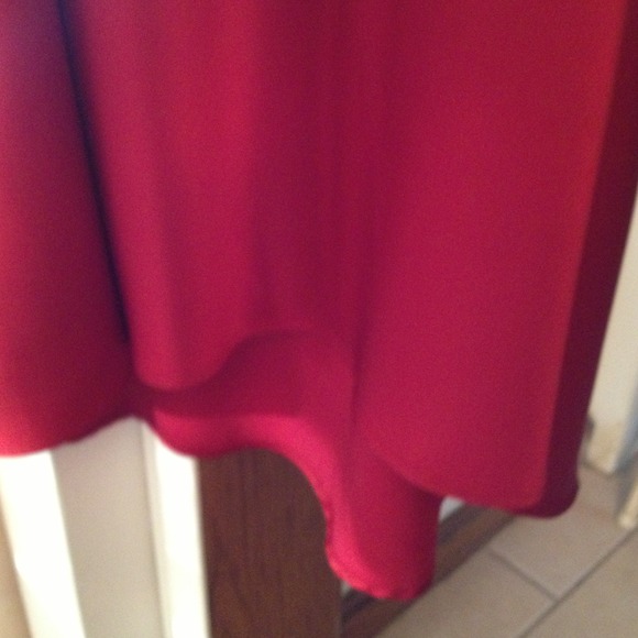long Red dress:::sold - Picture 4 of 4