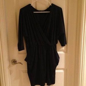 Dark navy blue dress