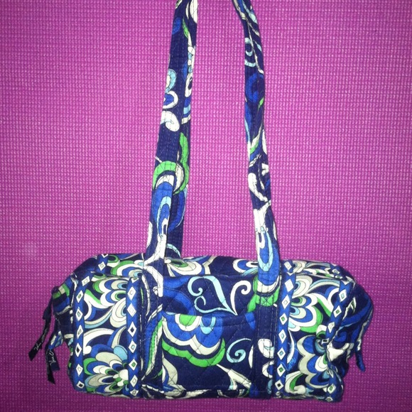 Vera Bradley Handbags - -V.B. mediterranean blue 100 bag!