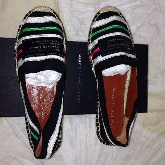 Marc Jacobs LEATHER espadrille flats! - Picture 3 of 4