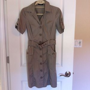 The Limited Button Down Dress