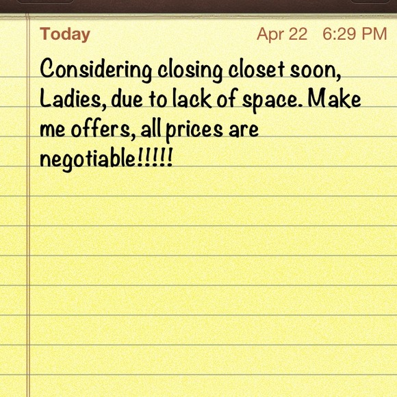 Possibly closing closet