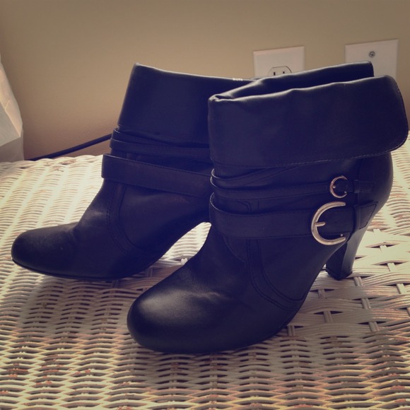 Black ankle boots!