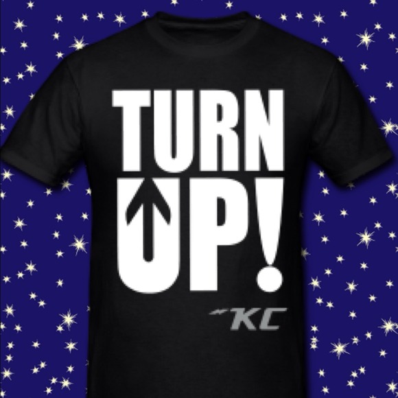 KC Turn Up! Fitted Party Shirt {Sizes M/L}
