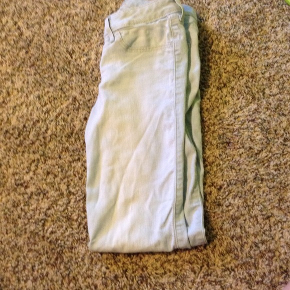 Hollister baby blue stretch jeggings bundle-2 pair