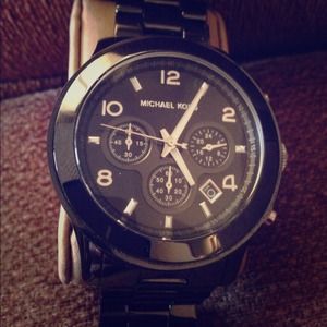 Michael Kors Black Ceramic Watch