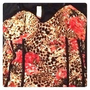 Cheetah tank thin straps