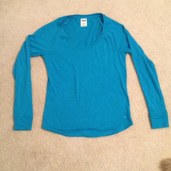 Long sleeve blue shirt