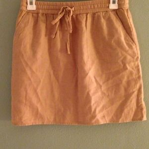 Tan skirt