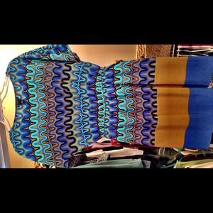 Bright, bold colors in this cute dress