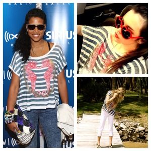 Seahorse Tee as seen on Kelis