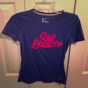 Nike "out of your league" graphic tee