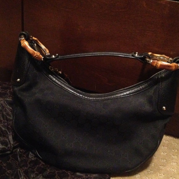 Gucci bamboo handbag