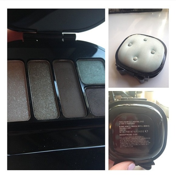 MAC limited edition eyeshadow palette.