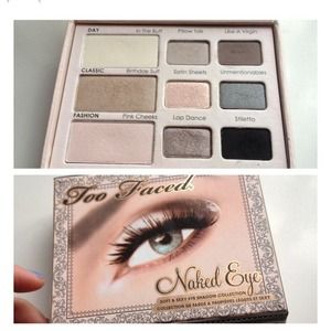 Too Faced Naked Eye Palette.