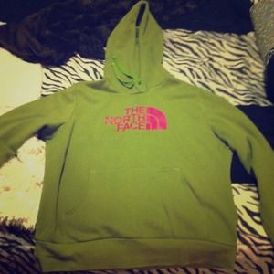 Women's large northface sweatshirt