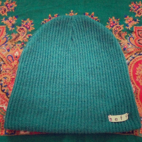 Turquoise Neff Beanie