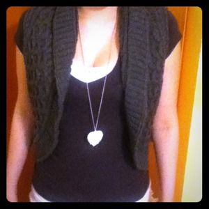 Cable Knit Vest