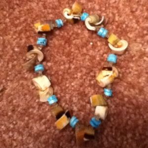 Stretchy blue shell beach