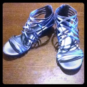 Silver sandal