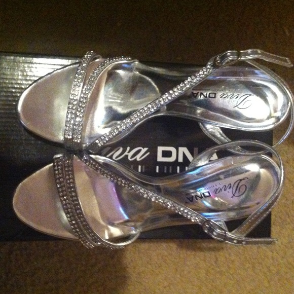 Silver Dress Heels