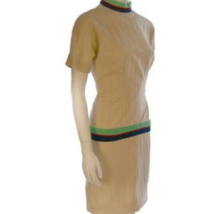 Vintage 1960's Drop Waist Dress