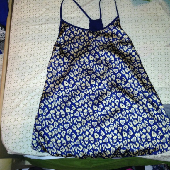 Long spaghetti strap cheetah print