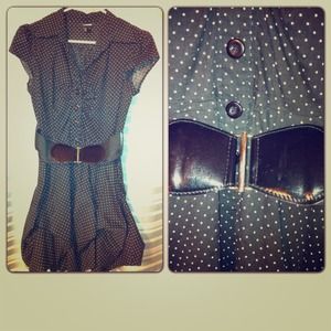 Black Polka Dot Dress