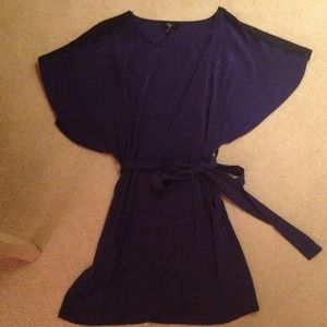 Navy blue Aqua cocktail dress