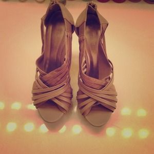 Heels from body central. Nude color, 4in heel
