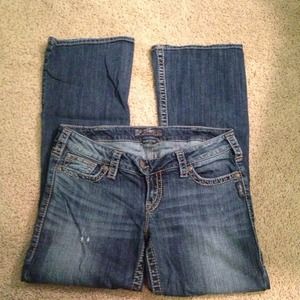 Silver jeans size 31/31. Great, worn 2 times!