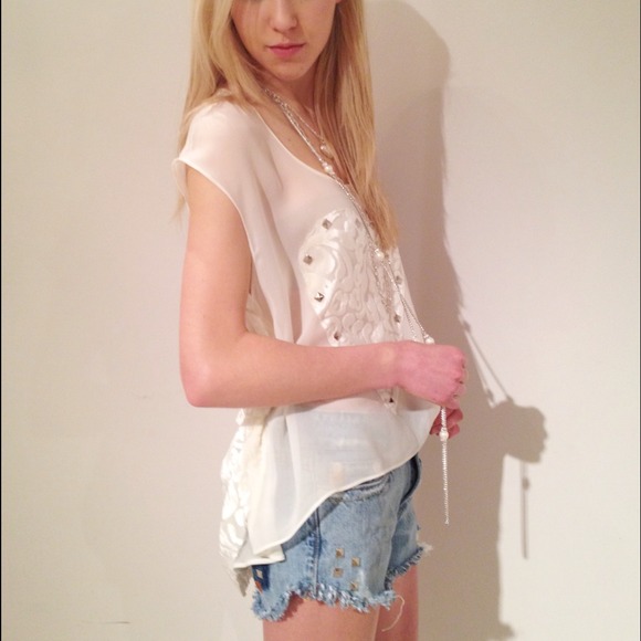 Studded Heart Top