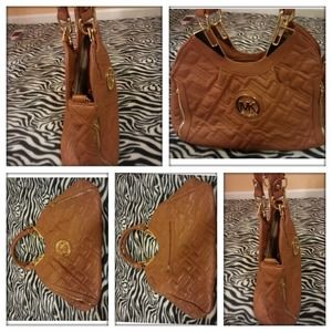 Leather MK bag