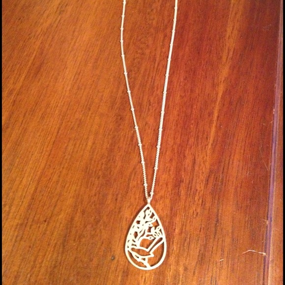 🚫GIFTED🚫Pretty gold bird necklace - Picture 2 of 3