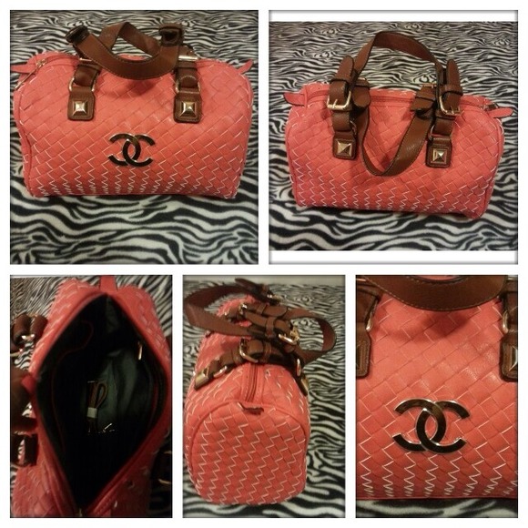 Orange Chanel bag