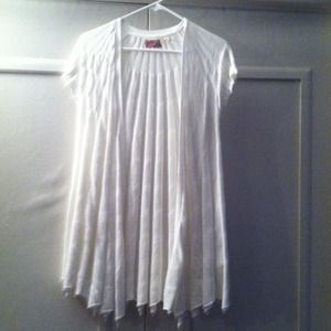 ❗REDUCED❗White over shirt