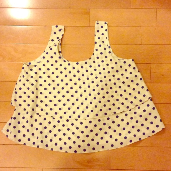 Polka Dot Crop Top